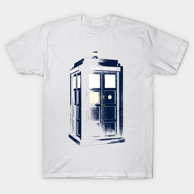 Tardis T-Shirt by DavoliShop